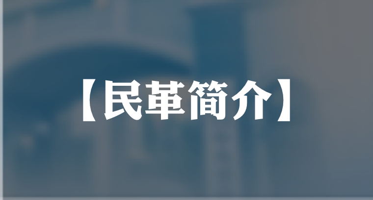 民革簡(jiǎn)介