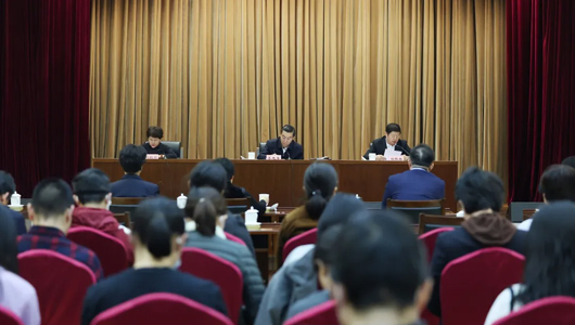 民革中央機關召開傳達學習全國兩會精神報告會